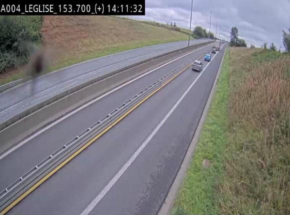 Webcam autoroute E411 à hauteur de Léglise, en direction de Luxembourg
