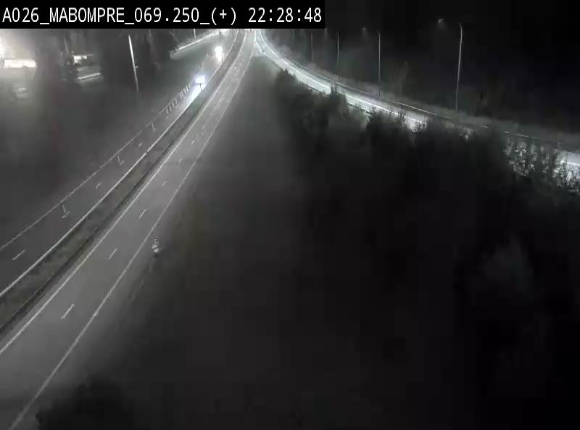 Webcam E25 (A26) à Mabompré. Vue orientée vers le Luxembourg