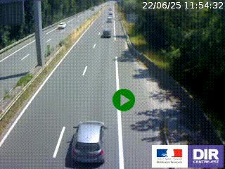 Webcam sur la nationale N90 à Gilly-sur-Isère, en direction et à proximité d'Albertville