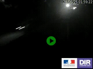 Caméra autoroutière sur l'A47 à hauteur de Givors, a proximité de Lyon. La webcam est orientée vers Lyon