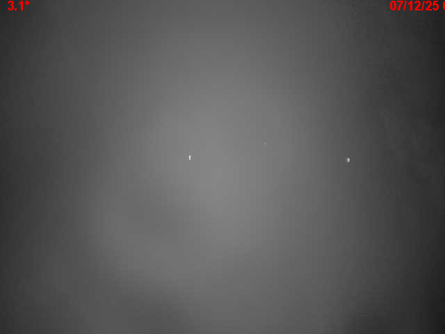 Webcam en haut du col du Ballon d'Alsace sur la D465 à 1075 mètres d'altitude dans les Vosges