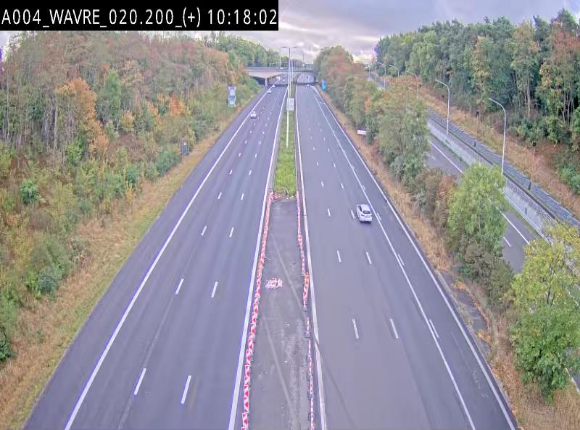Webcam @ Wavre-sud KP 19.6, A4/E411