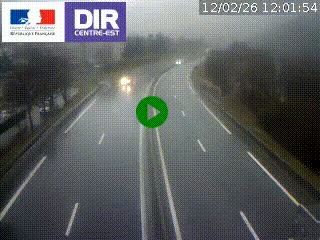 Caméra sur la Nationale 90 (N90) à La Léchère, en direction et à proximité d'Albertville