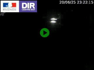 Caméra sur la Nationale 90 (N90) à La Léchère, en direction et à proximité d'Albertville