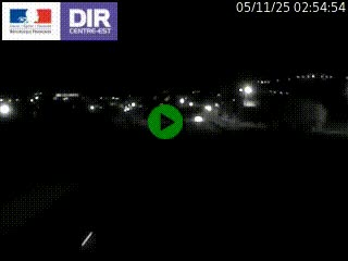 Caméra autoroute à Saint-Etienne (Les Littes) à hauteur du Ikea Saint-Etienne sur l'A72 en direction de Roanne