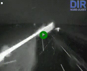 Webcam sur A84 à hauteur de l'échangeur de Poilley avec la N175, au sud d'Avranches
