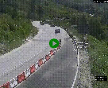 Webcam au carrefour de la croisade, à la jonction entre la N22 et la N320, avant le poste de douane franco-andorrane. Webcam à 1790 mètres d'altitude