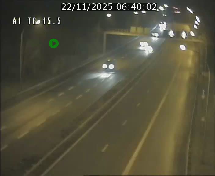 Traffic live webcam Luxembourg Munsbach - A1 direction Luxembourg - BK 15.5