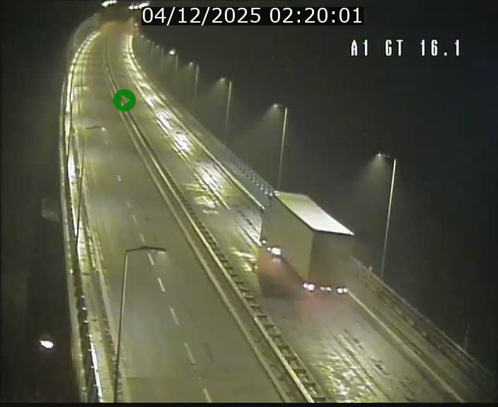 Traffic live webcam Luxembourg Niederanven - A1 direction Allemagne - BK 16.1