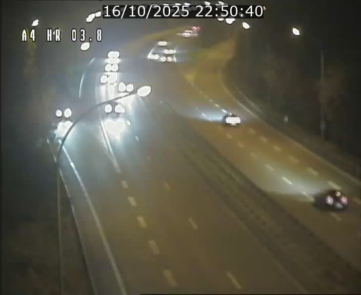 Webcam traffic A4 Luxembourg - BK 3.8 - Leudelange (direction Esch sur Alzette)