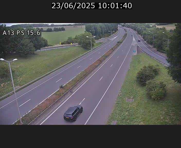 Traffic live webcam Luxembourg Kayl - A13 direction Dudelange - BK 15.6
