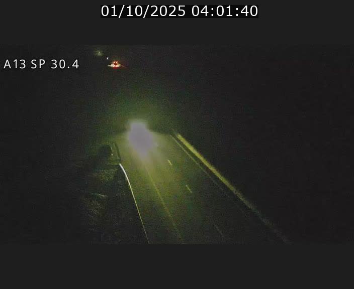 Traffic live webcam Luxembourg Altwies - A13 direction Luxembourg-ville - BK 30.4
