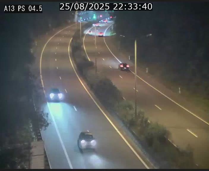 Traffic live webcam Luxembourg Differdange - A13 direction Esch-sur-Alzette - BK 4.5