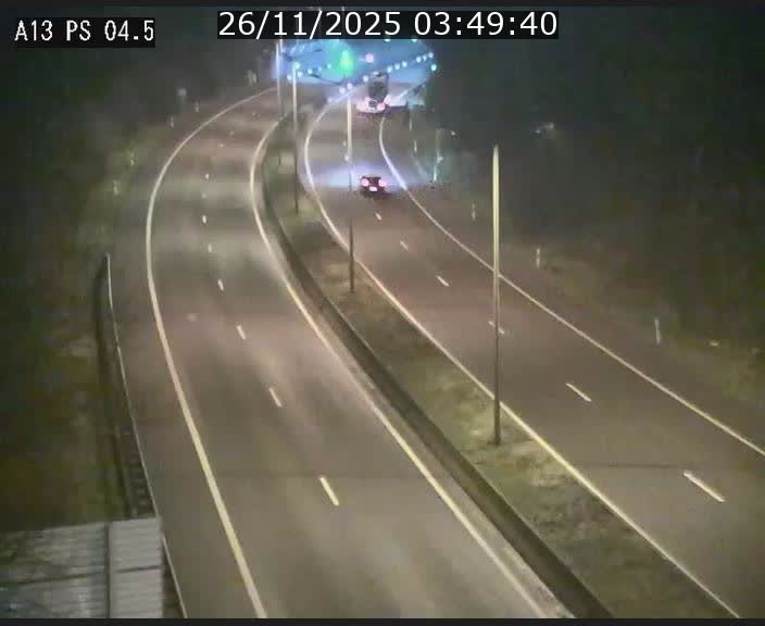 Traffic live webcam Luxembourg Differdange - A13 direction Esch-sur-Alzette - BK 4.5