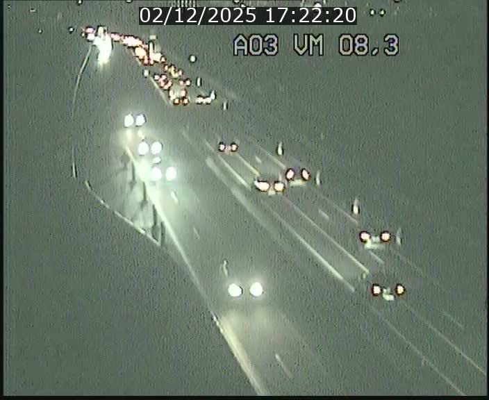 Traffic live webcam Luxembourg Bettembourg - A3 - BK 8.3 - direction France