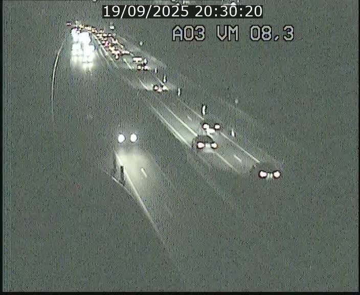 Traffic live webcam Luxembourg Bettembourg - A3 - BK 8.3 - direction France
