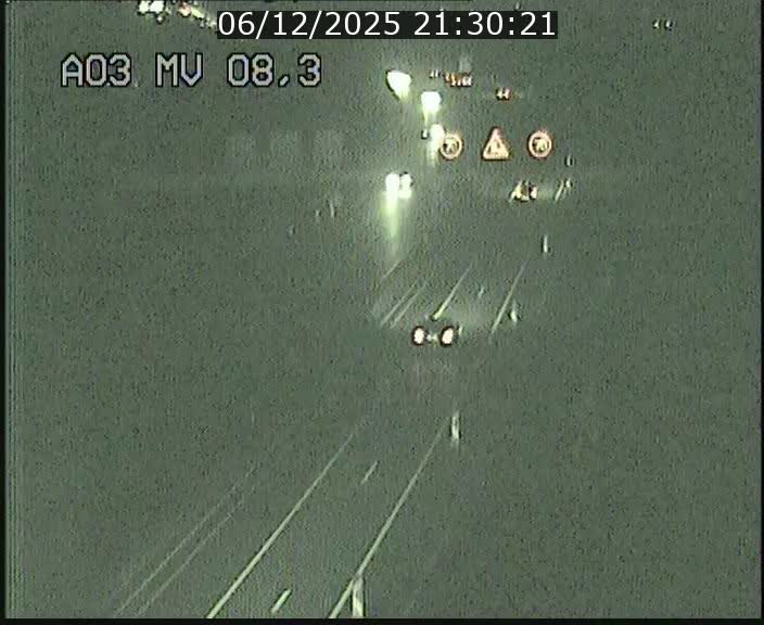 Webcam Autoroute après la Croix de Bettembourg en direction de Luxembourg sur l'A3