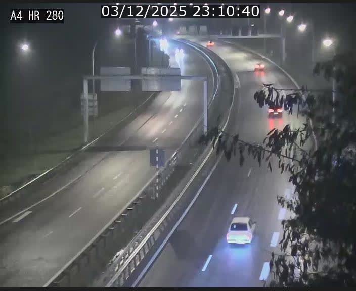 Webcam traffic A4 Luxembourg - BK 0.2 - P+R Bouillon (direction Luxembourg)