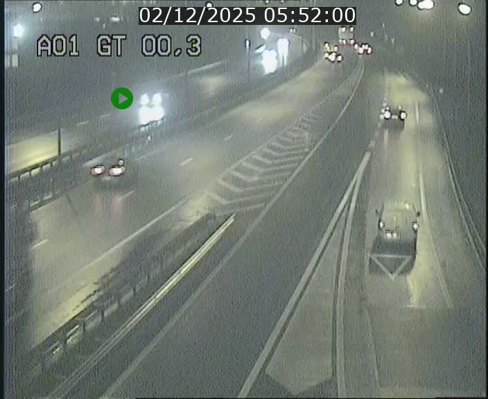 Traffic live webcam Luxembourg Croix de Gasperich - A1 direction Kirchberg - BK 0.3