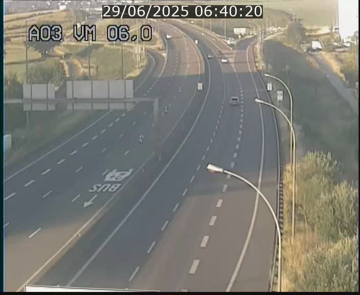 Traffic live webcam Luxembourg Aire de Berchem - A3 - BK 6 - direction France