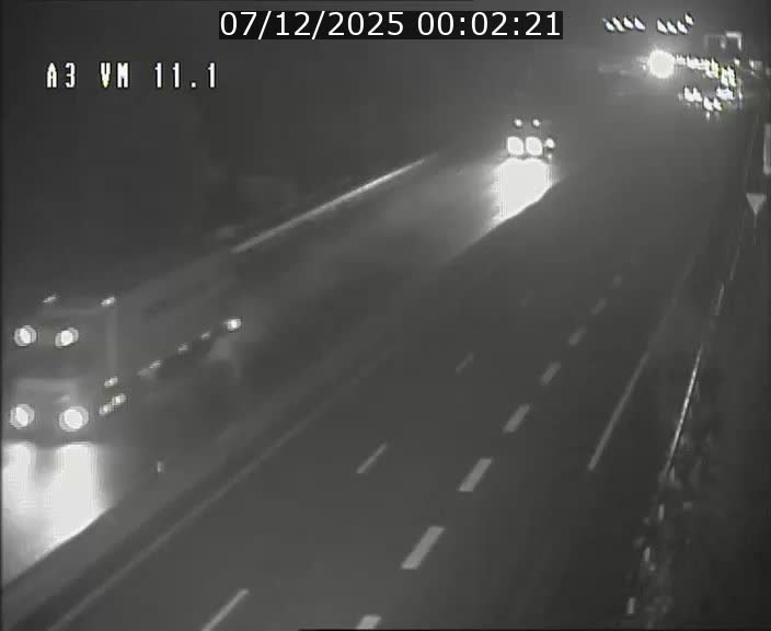 Webcam à la frontière franco-luxembourgeoise, avant la Croix de Bettembourg - BK 11.1 - direction Luxembourg-ville