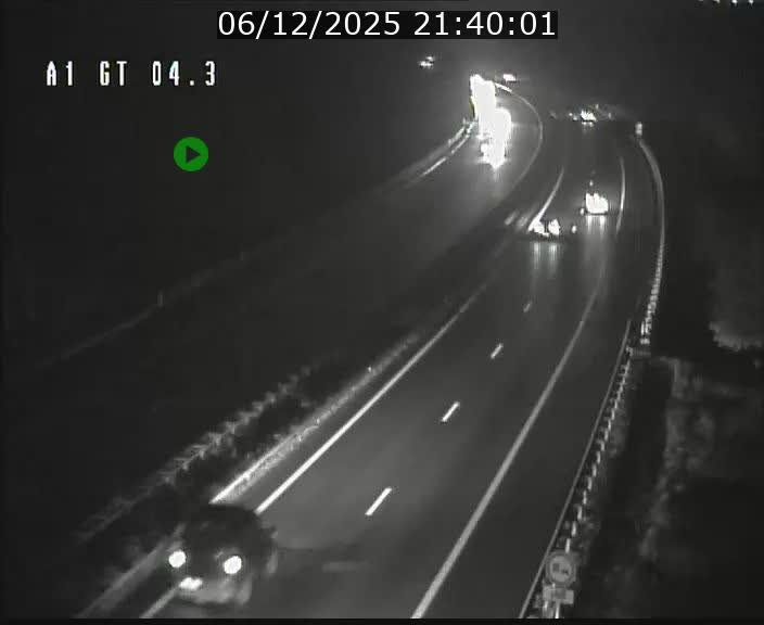 Traffic live webcam Luxembourg Itzig - A1 direction Sandweiler - BK 4.3