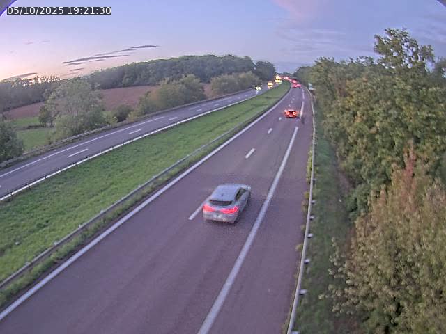 Caméra autoroute France - A31, Fey direction Metz
