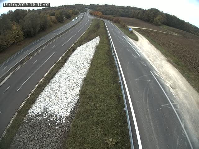 Webcam trafic à la Houpette, sur la Nationale 4 (N4) dans la commune de Rupt-aux-Nonains