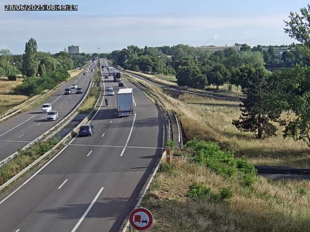 Caméra autoroute France - A31, Metz-centre direction Thionville