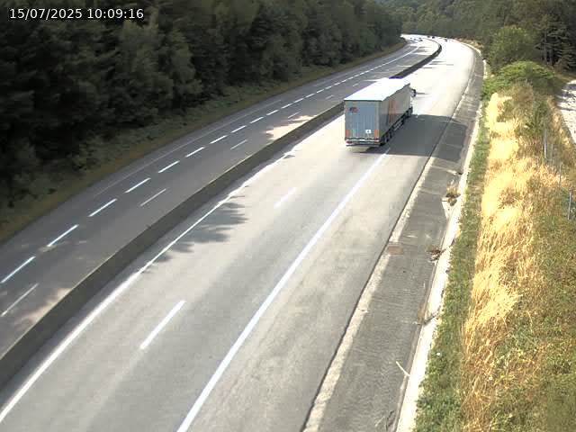 Caméra autoroute France - N57, Côte de la Calotine direction Nancy
