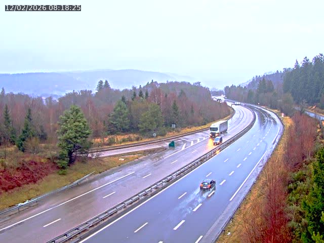 Caméra autoroute France - N57, Côte de la demoiselle direction Remiremont