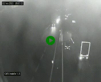 Webcam routière au début de la N10, au sud de Poitiers, proche de la jonction avec l'A10