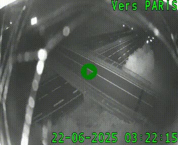 Clone of Caméra routière sur l'autoroute A20 au nord de Limoges, à la jonction avec la N520. Vue orientée vers Paris