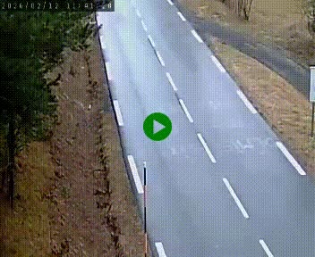 Caméra routière France - N102, au niveau du col de Montmirat à Saint-Etienne-du-Valdonnez à 1039 mètres d'altitude
