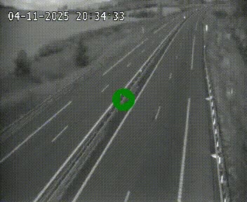 Caméra autoroutière France - A75, Montalies, à hauteur de Séverac-le-Chateau, en direction du viaduc de Millau