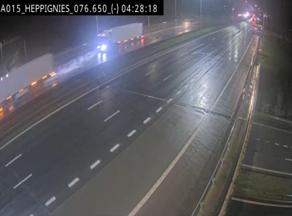Webcam autoroute Belgique - Heppignies - E42 direction Namur - BK 76.4
