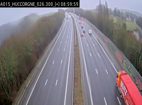 Webcam autoroute Belgique - Viaduc de Huccorgne - E42 
