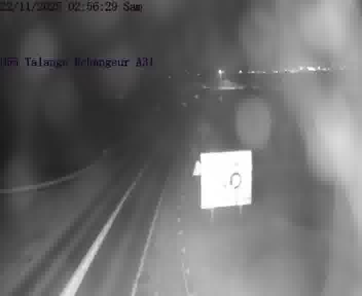 Webcam sur la D55 à Talange au niveau du pont surplombant l'A31 (sens droite-gauche vers Luxembourg). Vue orientée vers Ay-sur-Moselle.