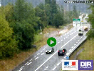 Webcam info trafic à proximité de Vizille sur la N85, au niveau du point de vue du Saut du Moine à Champagnier