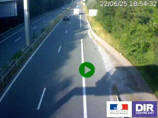 Webcam sur la nationale N90 à Gilly-sur-Isère, en direction et à proximité d'Albertville