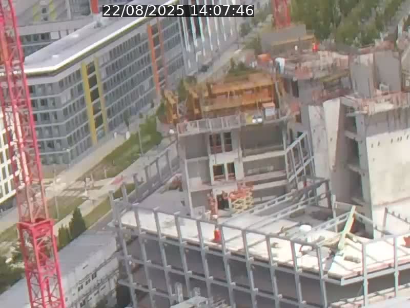 Webcam sur l'avenue John Fitzgerald Kennedy (N51) avec vue orientée vers le Findel