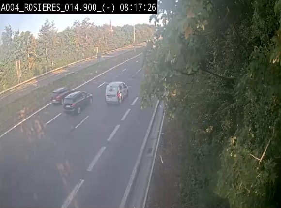 Webcam traffic E411(A4) - BK 14.4 - Rosières