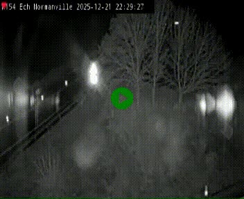 Webcam à hauteur du Leclerc Normanville sur la N154. Vue orientée vers Rouen