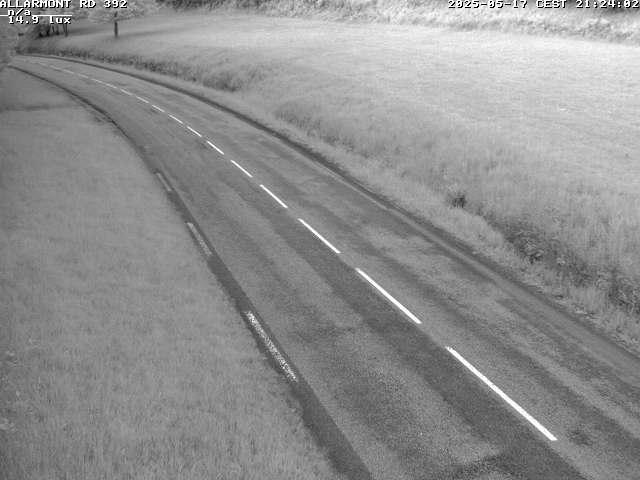 Webcam à Allarmont dans les Vosges, sur la RD392
