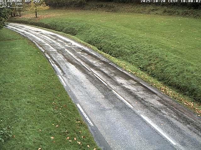 Webcam à Allarmont dans les Vosges, sur la RD392