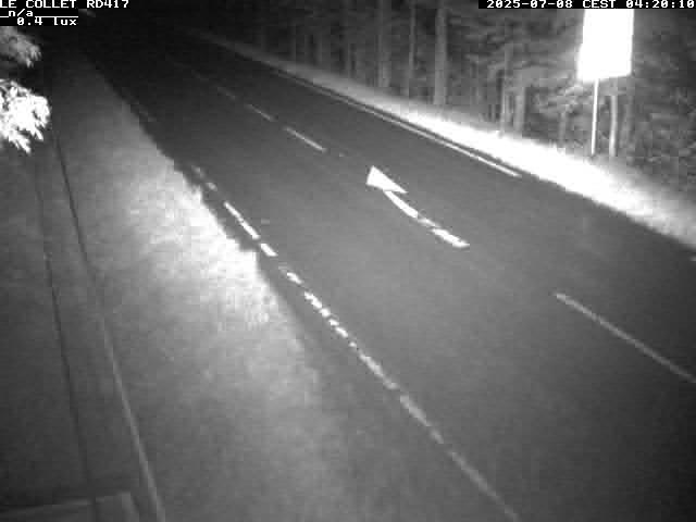 Caméra du Collet sur la route de Colmar (D417)