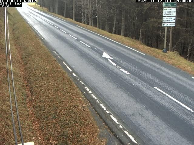 Caméra du Collet sur la route de Colmar (D417)