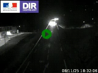 Web cam sur la N90 à Aime, en provenance de Bourg-Saint-Maurice et en direction d'Albertville