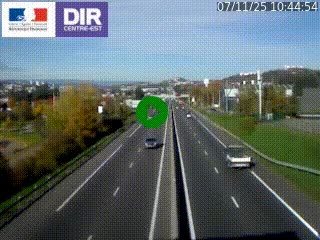 Caméra autoroute à Saint-Etienne (Les Littes) à hauteur du Ikea Saint-Etienne sur l'A72 en direction de Roanne