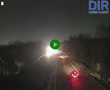 Webcam sur le périphérique de Caen (N814) à l'est de la ville, à Mondeville hauteur de la sortie 2, Presqu'île-Rives de l'Orne, au bout de l'autoroute A13